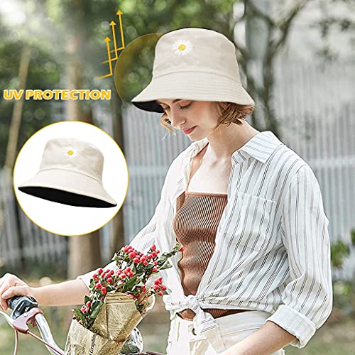 PALAY® Women Bucket Hat Foldable Cotton Sun Beach Fisherman Casual Outdoor Cap Lovely Bomber Hats for Women Men Boy Girl Multi-Colour Free Size X3 PALAY® Women Bucket Hat Foldable Cotton Sun Beach Fisherman Casual Outdoor Cap Lovely Bomber Hats for Women Men Boy Girl Multi-Colour Free Size X3
